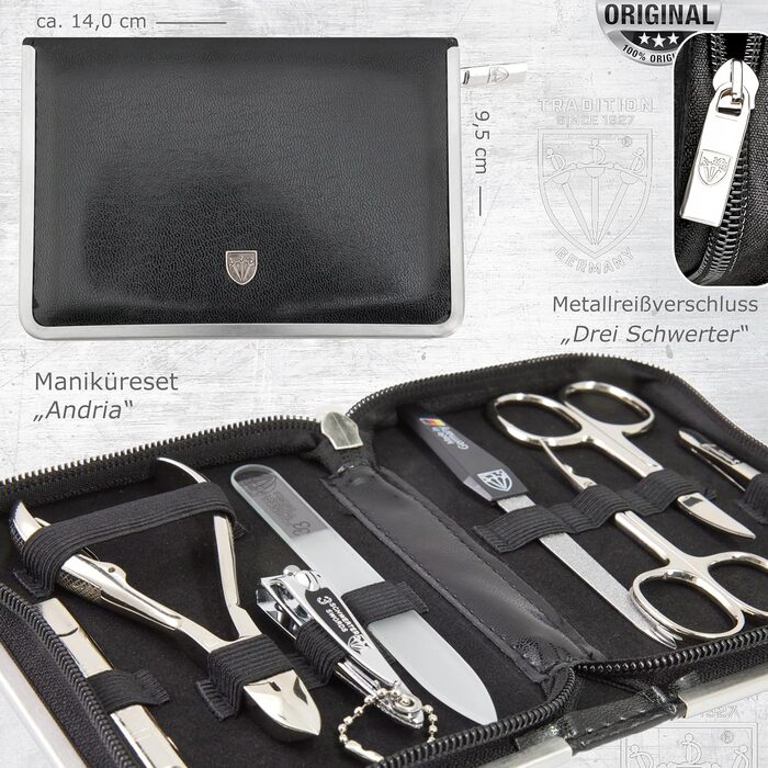 Манікюрний набір Drei Schwerter Andria (8 шт.)