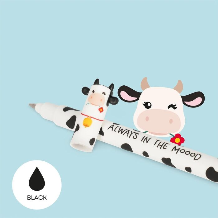 Набір із 7 гелевих ручок LEGAMI із серії Сельський двір та Лускунчик, стирані ручки з термочутливим чорнилом, різні кольори чорнила, стираються без використання паперу, наконечник 0,7 мм