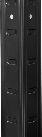 Стелаж Yaheetech для важких умов експлуатації, 180 x 120 x 60 см, 5 полиць, металева полиця, максимальне навантаження 875 кг, чорний, 180 x 120 x 60 см, чорний