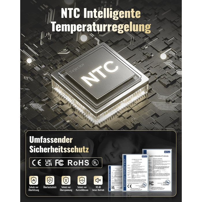 Ламінатор для паперу формату A3, A4, A5, A6 та A7 з різаком для паперу Закруглені кути Ламінувальні пакети на 15 аркушів, захист від застрягання з ABS-пластику Робота в гарячому та холодному режимі Розумний захист Ламінатори для дому, школи та офісу Чорни