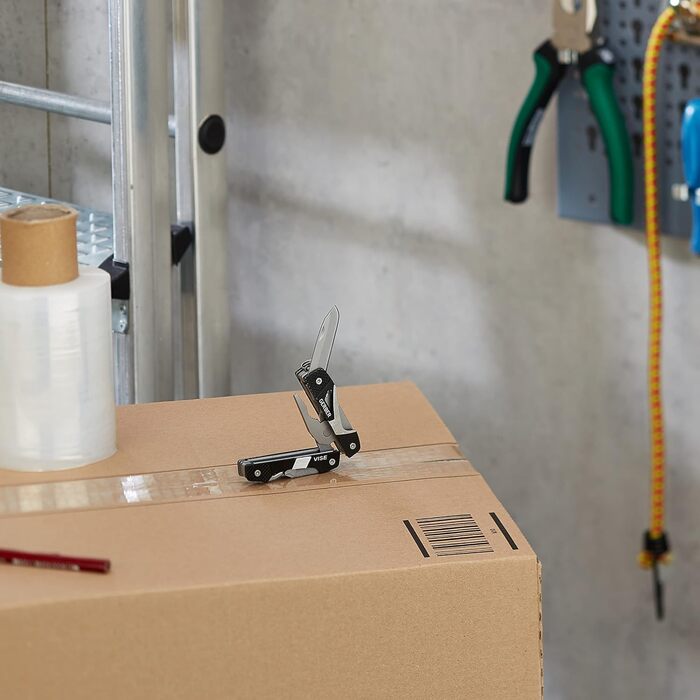 Багатофункціональний інструмент Gerber з плоскогубцями, 10 функцій, Vise Pocket Tool, алюміній/нержавіюча сталь, чорний, 31-000021