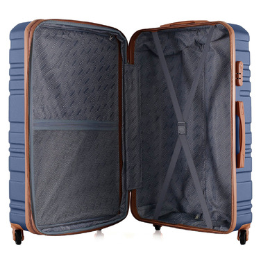 Валіза Semi Line 28' (L) Navy (T5714-3)