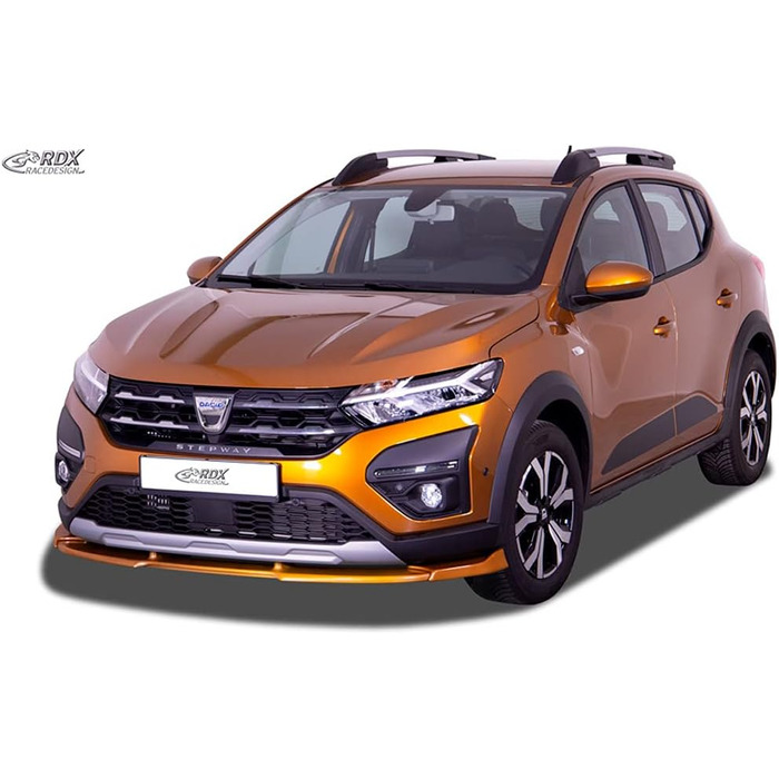 Передній спойлер Vario-X сумісний з Dacia Sandero Stepway III 2021- (PU)