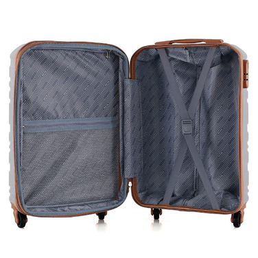 Валіза Semi Line 20' (S) Light Grey (T5715-1)