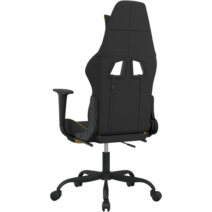 Ігрове крісло з підставкою для ніг, крісло для ПК, ігрове крісло, крісло для геймерів, крісла для домашнього офісу, крісла для ігор, крісло для Playstation, комп&39ютерне крісло, чорно-жовта тканина