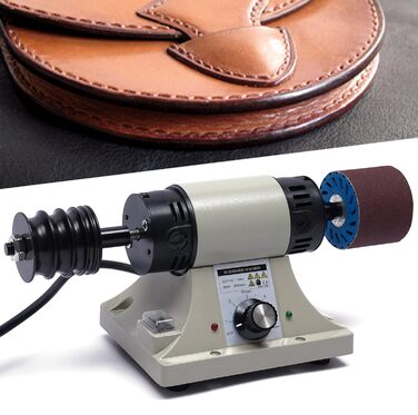 Електрична машина для полірування шкіри Потужність 350 Вт 0-8000 об/хв Підходить для шкіри рослинного дублення Портативний і простий у використанні