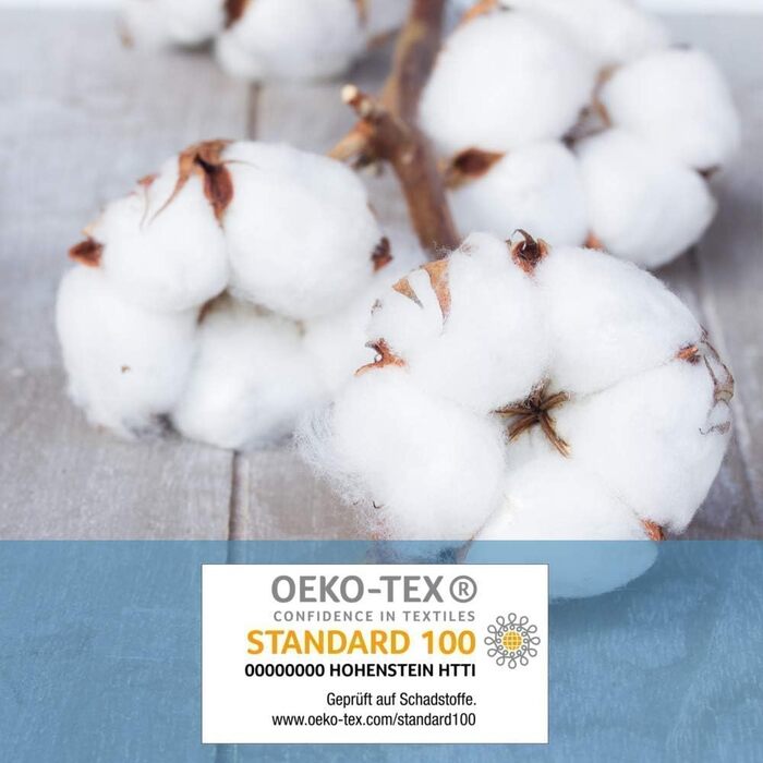 Подушка Sleep Moon &quotМаленький принц&quot від алергії з натурального волокна 80x80 см - Гіпоалергенна подушка з наповнювачем з фіброзних кульок - Бавовняна подушка 80x80 - Можна прати при температурі до 60 градусів. Зроблено в Німеччині.