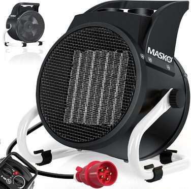 Електричний обігрівач Masko тепловентилятор будівельний обігрівач керамічний обігрівач електричний обігрівач з термостатом електри