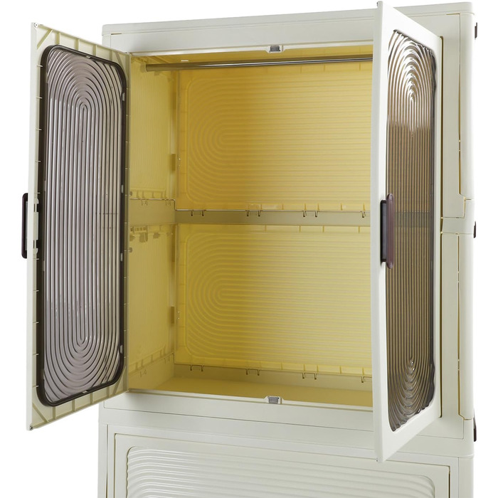 Дитяча шафа, складна, портативна, шафа для зберігання дитячого одягу, багатофункціональний органайзер для дитячих костюмів для спальні, дитячої кімнати, міцний матеріал PP.