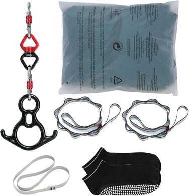 Гамак для аеро-йоги VEVOR Aerial Yoga Hammock, унісекс, для дорослих (Зелений), 8,22 x 2,8 м