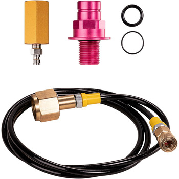 СПРУДЕЛЮКС Адаптер CO2 Шланг високого тиску для Sodastream DUO QUICK CONNECT QC Для підключення до більших балонів CO2, балон з вуглекислим газом Шланг CO2 для виробника соди Пряме підключення (довжина 1,5 м)