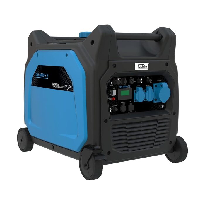 Інверторний генератор Gde ISG 6600-3 E Аварійний генератор живлення Генератор 230 В