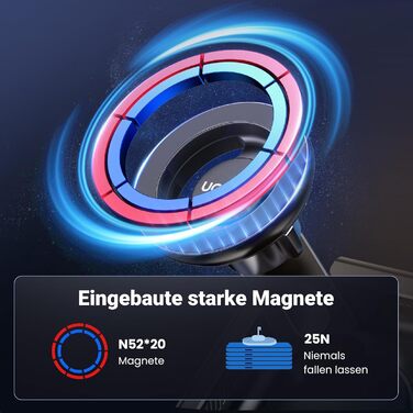 Автомобільний магніт UGREEN для тримача мобільного телефону для Tesla, сумісний з автомобільним тримачем MagSafe, поворотний автом