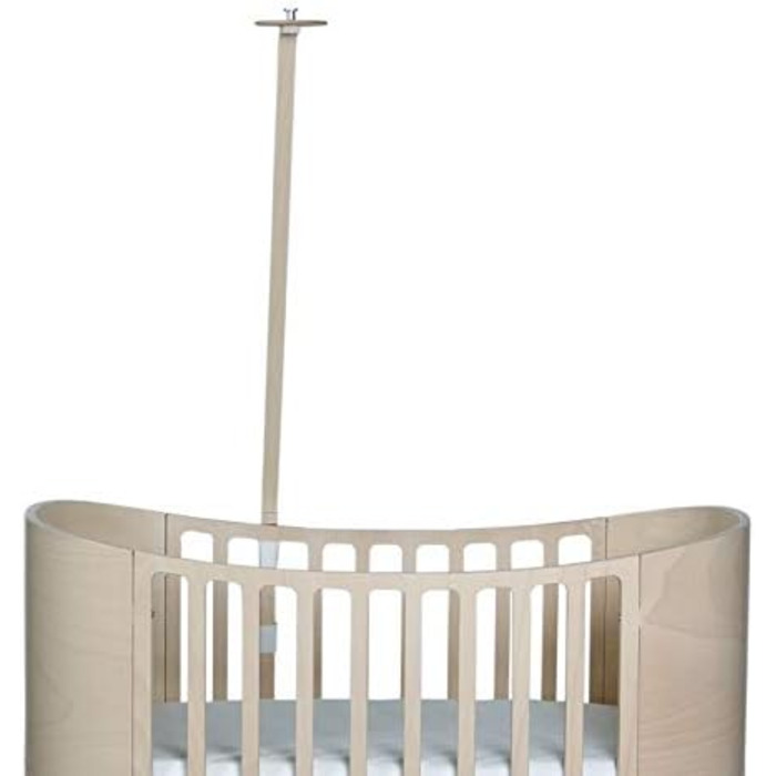 Дитяче ліжко Leander - побілене каркас балдахіна кольору побілене балдахін кольору білого