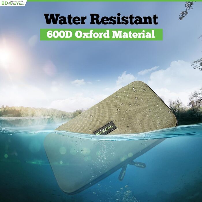 Сумка BD Eye Fishing Stiff-Rig Bag - Wallet Leader Wallet with 25 Pins - Wallet Case for Fishing Leaders, наприклад Carp Rigs