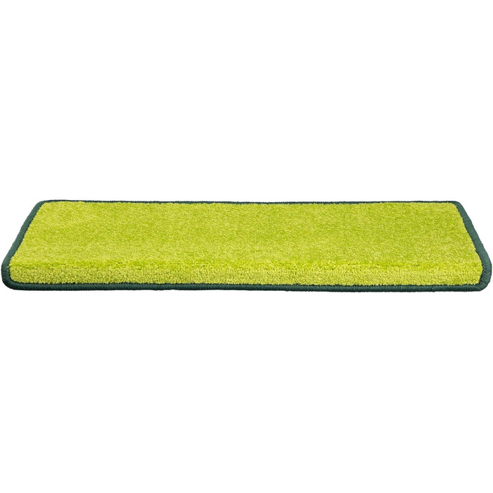 Сходинки Floordirekt Dynasty Velour Напівкруглі або квадратні Сходинки 10 кольорів Міцні та прості у догляді Сходинка для внутрішніх сходів (зелена, прямокутна 65 x 23,5 см) Зелена Прямокутна 65 x 23,5 см