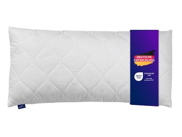 Подушка Dream Night Aloe Vera з м&39яким чохлом з оксамитової м&39якої мікрофібри, 40x80 см, сертифікована Oeko-Tex, виготовлена за німецькими стандартами якості