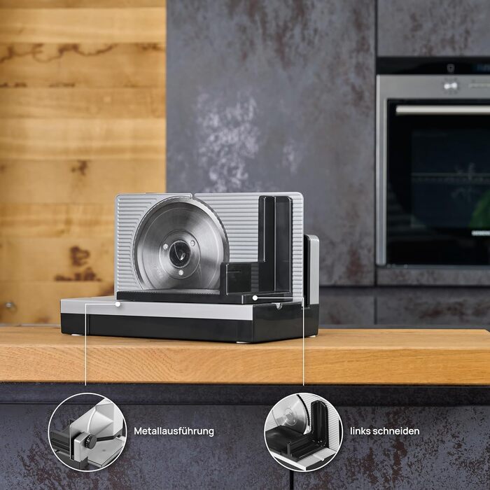 Електричний нарізувач їжі та хліборізка для лівшів, зроблено в Німеччині, 18