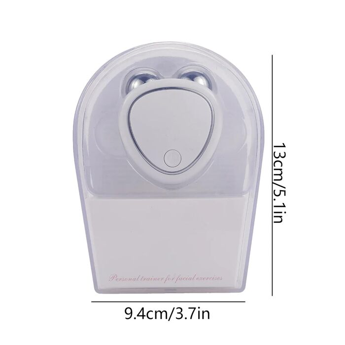 Масажер для очей, мікрострумовий масажер для обличчя масажер для обличчя, підтяжка обличчя для догляду за сухими очима Bexdug Pink