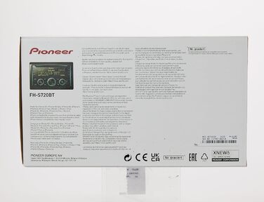 Автомобільна радіостанція Pioneer FH-S720DAB FH-S720BT CD 2DIN CD з Bluetooth гучний зв'язок, передній AUX і USB порт