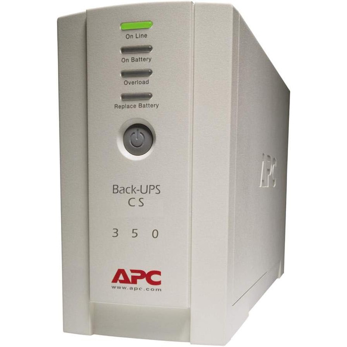 ДБЖ APC Back-UPS CS - BK650EI - джерело безперебійного живлення 650 ВА (4 виходи IEC, захист від перенапруг) (вихідна потужність 350 ВА, одинарний)