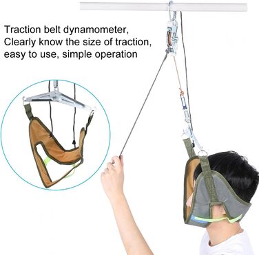 Пристрій для витягування шийної шиї, побутовий трактор для шийного хребця, тракційний пристрій для фіксації шийної опори для полегшення болю в шиї, розгинач шиї