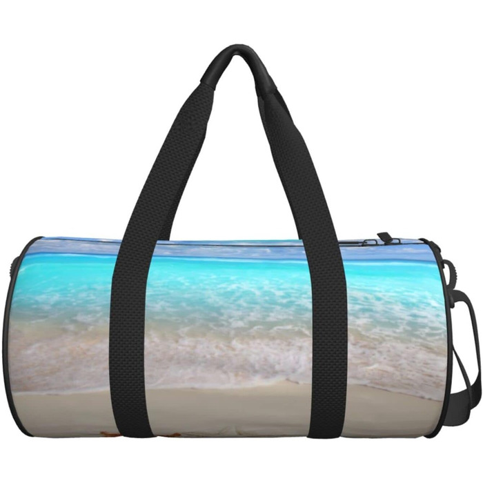 Дорожня сумка-циліндр з морським мотивом, спортивна сумка для чоловіків та жінок, сумка-мішок, спортивна дорожня сумка