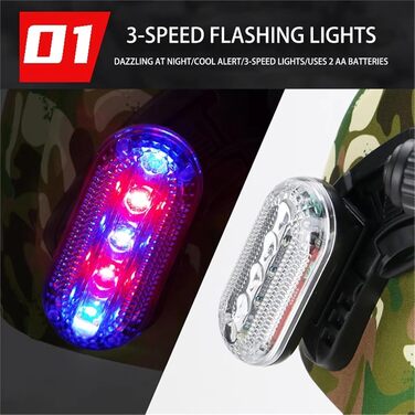 Тактичний шолом для дітей, пейнтбольний бойовий шолом з ліхтариком та чохол для ігор на свіжому повітрі, страйкбол LJ