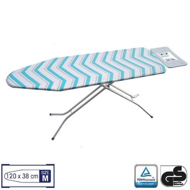 Дошка для прасування Casa Si Superstandard Basic 120x38 White/Green Zigzags (CS95150E166)