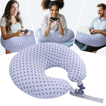 Подушка для читання WildFun для покращення постави та зменшення втоми, компактна подушка для підтримки рук під час читання, гри, роботи, сидіння в ліжку/дивані