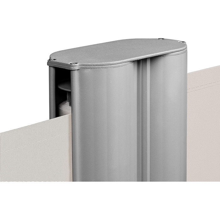 Двосторонній висувний тент Ventanara, екран для забезпечення конфіденційності, сонцезахисний тент, вітрозахисний екран, сонцезахисна штора (180 x 600 см, бежевий) 180 x 600 см бежевий