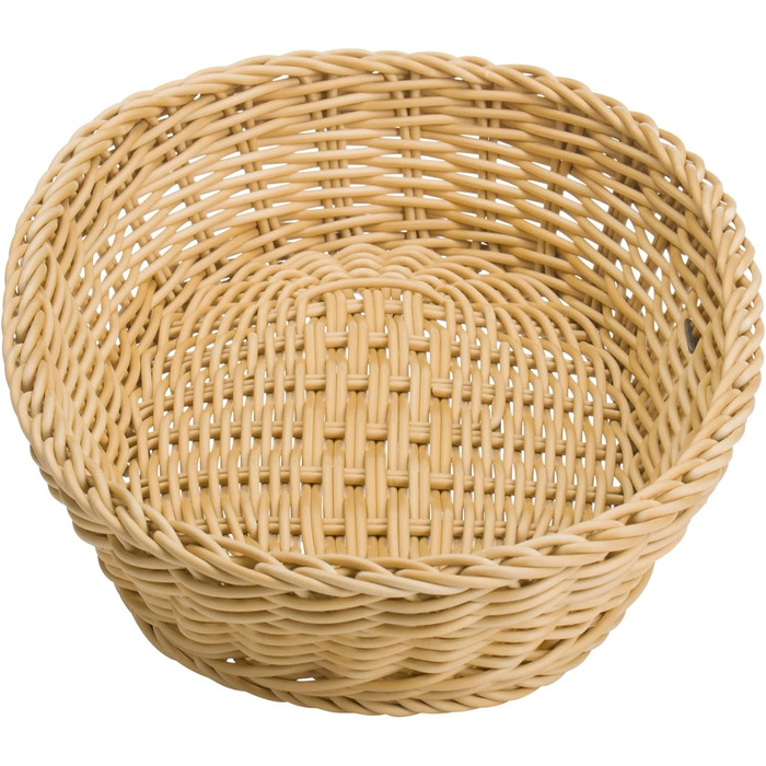 Багатофункціональний кошик Westmark, підходить для готелів та ресторанів, овальний, приблизно 32 x 23 x 7 см, синтетичне волокно, Saleen Edition, світло-бежевий, 02010730101 Бежевий 29,6 x 20 x 1 см