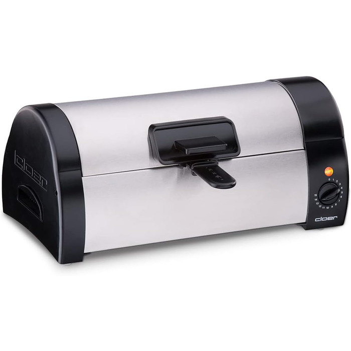 Хлібобулочний бейкер для випічки булочок, тортів або дріжджових частинок 570 Вт, матовий корпус з нержавіючої сталі, 3080