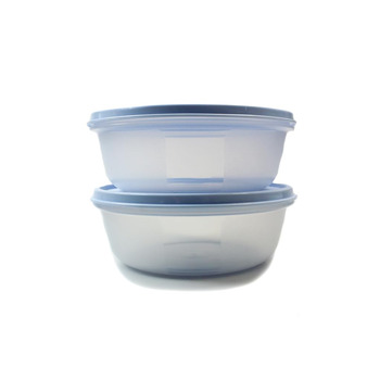 Холодильник Tupperware Hit Parade 630 мл зі світло-блакитною кришкою (2)