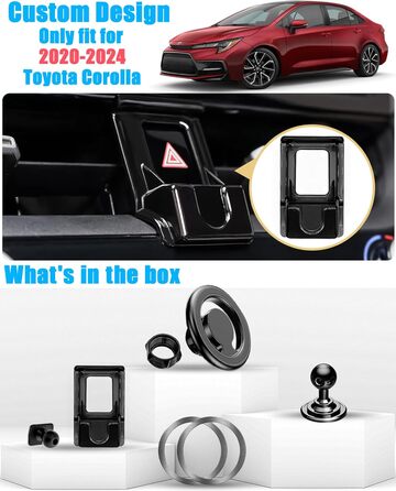 Автомобільний тримач для мобільного телефону Mengfly, підставка для телефону з вентиляційним отвором, автомобільне кріплення, для