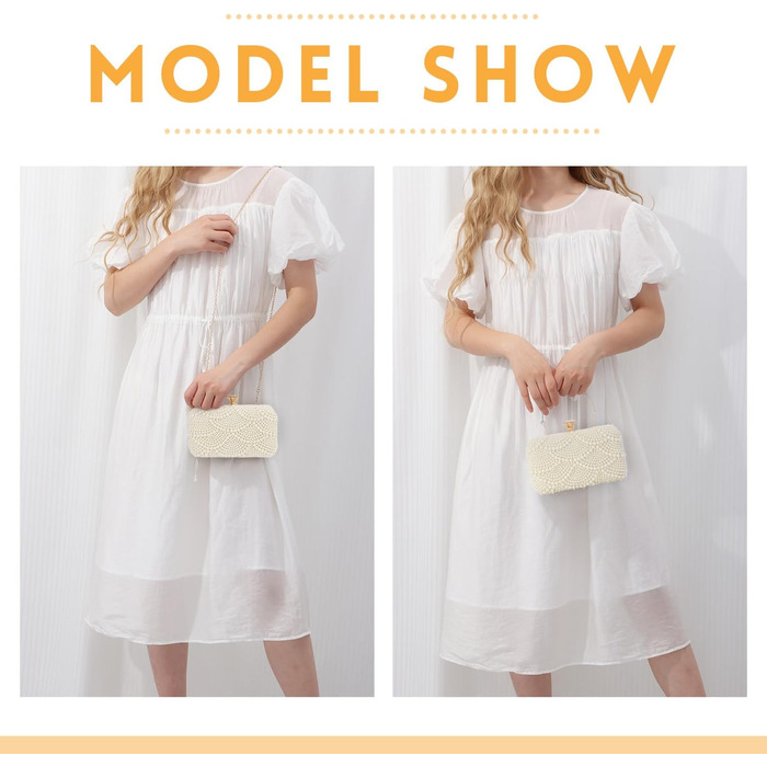 Жіноче перлове клатч-схвачення, елегантні весільні сумочки, вечірня сумочка, сумочка для нареченої, сумка на ланцюжку для вечірки та випускного, біла