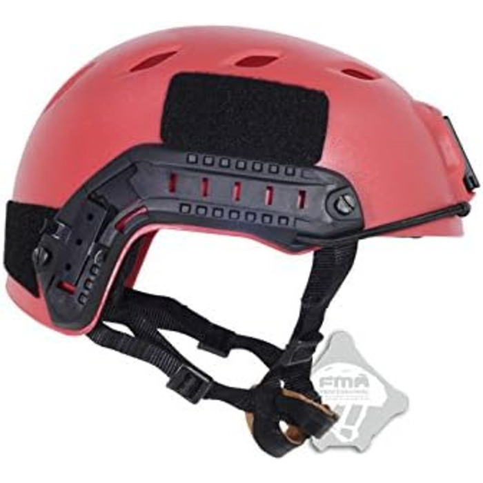 Універсальний тактичний легкий шолом OPS Fast Base ABS Jump Military RED L/XL TB285