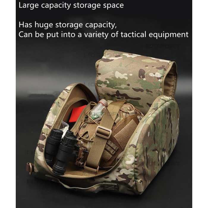 Тактичний шолом для зберігання сумка чохол м&39який рюкзак велика ємність носити швидко носити шолом мотоцикл страйкбол пейнтбол полювання зелений