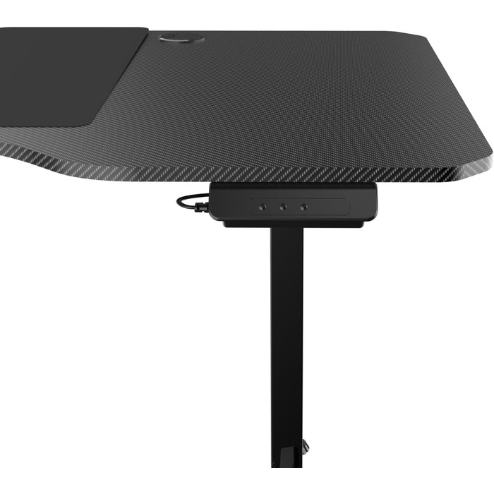 Ігровий стіл - Електрично регульоване по висоті сидіння-підставка - 160 x 75 см