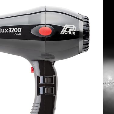 Фен PARLUX 3200 Plus Black для жінок та чоловіків, для догляду та стайлінгу, арт. 995-36016