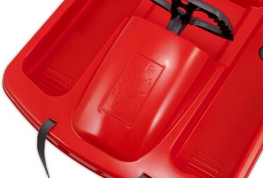 Снігохід KHW Snow Fox, кермовий, TÜV-тестований, червоний