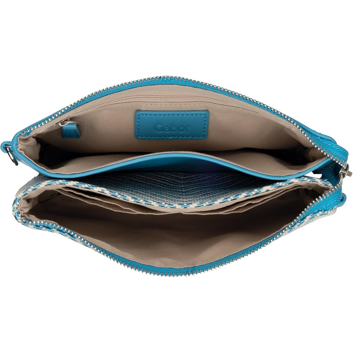 Блакитний клатч для жінок, 004583