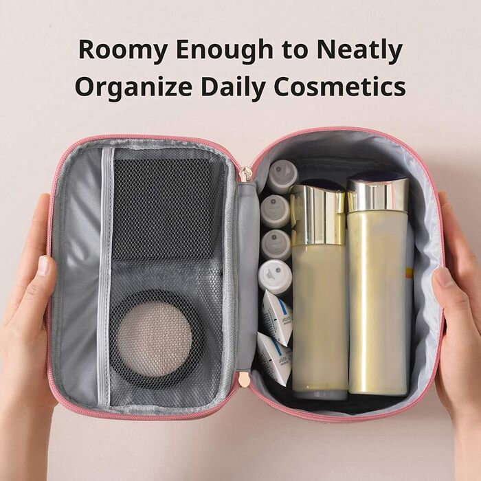 Водонепроникний органайзер для дорожньої косметики з великим простором для жінок, синій, один розмір