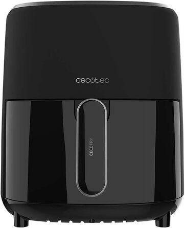 Фритюрниця без олії, 3,5 л Cecofry Fantastik 3500. 1200 Вт, Цифровий, Сенсорний, Технологія PerfectCook, сучасний та компактний дизайн, 9 режимів, 80-200C, 0-60 хвилин Чорний 3.5л