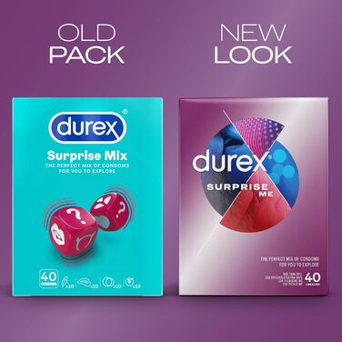 Презервативи Durex «Сюрприз мені», 80 шт