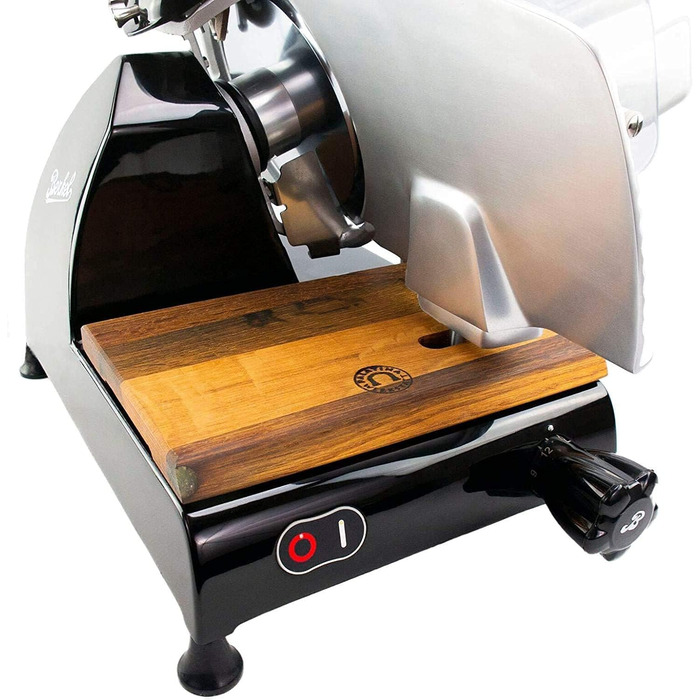 Слайсер Berkel - Red Line 250 чорний - Універсальний слайсер Професійний слайсер також для гастрономії 100 обробна дошка ручної роботи, пропозиція