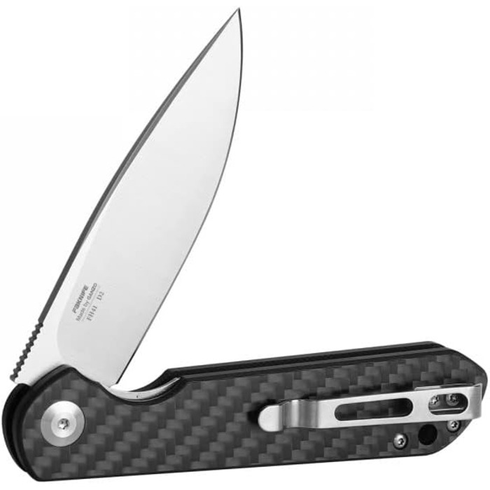 Складаний ніж зі сталі D2 лезо G10 антиковзаюча ручка з кліпсою Гострий одноручний ніж з піхвами і шарикопідшипником Кемпінг Полюв