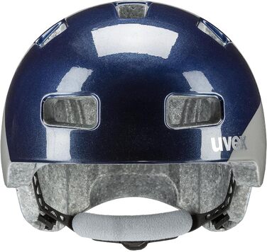 Легкий велосипедний шолом для дітей - індивідуальне регулювання розміру - оптимізована вентиляція 51-55 см глибокий простір - сині