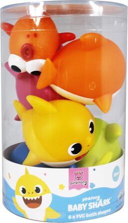 Дитячий набір ODS Baby Shark 48821, 6 фігурок