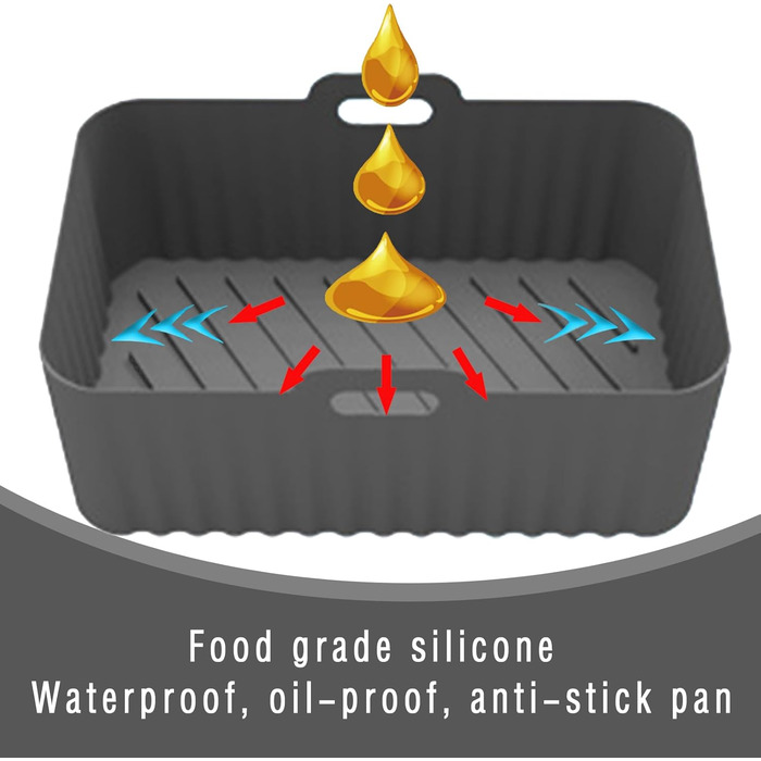 Аксесуари для фритюрниці Ketilrub - Аксесуари для фритюрниці Ninja AF300EU AF400EU 9.5 л, для Ninja Foodi Max Dual Zone, аксесуари для фритюрниці Ninja, Innsky, Princess Air Fryer (12 шт. )
